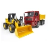 MAN DAMPERLİ KAMYON VE FR 130 KEPÇE DHL (NET)