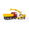 MAN KAMYON VE LIEBHERR EKSKAVATÖR DHL (NET)