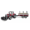 MASSEY FERGUSON 7480 TRAKTÖR RÖMORK DHL (NET)