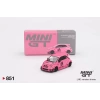 MINI GT 1/64 ABARTH 595 LB-WORKS X ABAS WORKS PINK