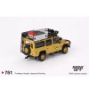 MINI GT 1/64 LAND ROVER DEFENDER 110 1989 CAMEL