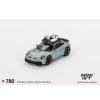 MINI GT 1/64 PORSCHE 911 DAKAR SHADE GREEN METALL