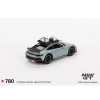 MINI GT 1/64 PORSCHE 911 DAKAR SHADE GREEN METALL