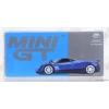 MINI GT PAGANI ZONDA F BLU ARGENTINA LHD