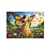 KS GAMES 500 PARÇA PUZZLE LADY BUTTERFLY