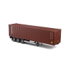 SOLİDO 1/24 REMORQUE PORTE CONTAINER RED 2021