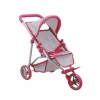 TENTELİ METAL PUSET PEMBE GRİ