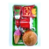 TEPSİLİ HAMBURGER SET