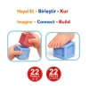 YUMUŞAK BLOKLAR KÜBİK 22 PARÇA