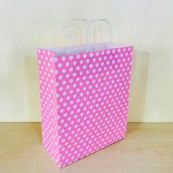 ÇANTA KRAFT BÜKÜM SAPLI P.PUANLı 25*31 25Lİ