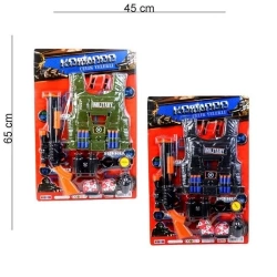 ÇELİK YELEKLİ KOMANDO SETİ