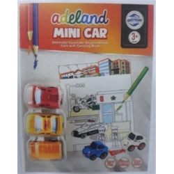 3LÜ ÇEKBIRAK ARABA BOYAMA KİTAPLI