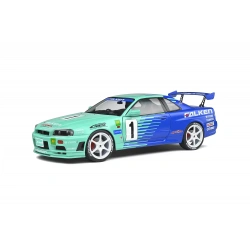 SOLİDO 1/18 NİSSAN SKYLİNE (R34) GT-R 2001 1999