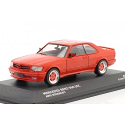 SOLİDO 1/43 MERCEDES 560 SEC AMG WİDE BODY RED