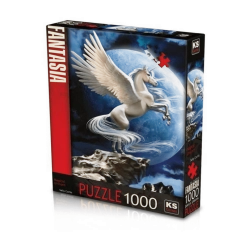 KS PUZZLE 1000 MAGİCAL UNİCORN (NET)