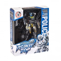 SESLİ VE IŞIKLI DÖNÜŞEBİLEN ROBOT POLİS