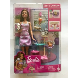 MATTEL BARBIE VE YAVRU KEDİLERİ OYUN SETİ DHL