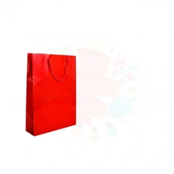 KARTON ÇANTA SELOFANLI 26*38 KIRMIZI 25Lİ