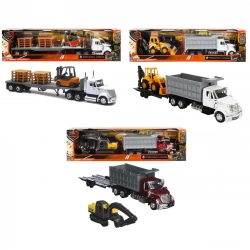 1/43 LONESTAR DAMPERLİ KAMYON/EKSKAVATÖR