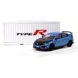 1/64 HONDA CİVİC TYPE R (FK8) WİTH CONTAİNER, BRİL