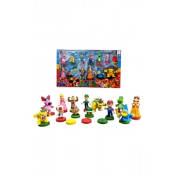 14 PARÇA SÜPER MARIO FİGÜR SET