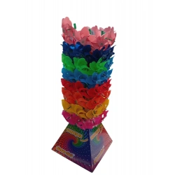 6 KANAT MIX RÜZGAR GÜLÜ 10CM