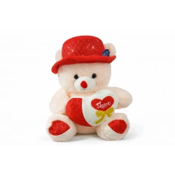 60 CM ŞAPKALI PELUŞ AYI