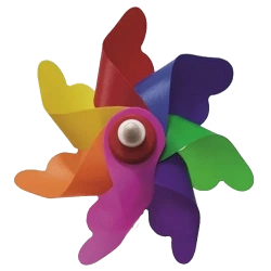 7 KANATLI RÜZGAR GÜLÜ 14CM