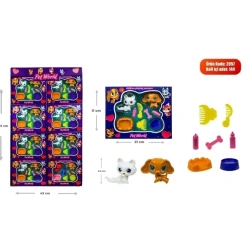 AKSESUARLI 2Lİ HAYVAN SETİ