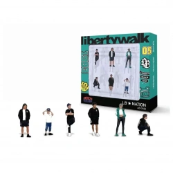 AMERİCAN DİORAMA 1/64 FİGURE SET: THE LB NATİON