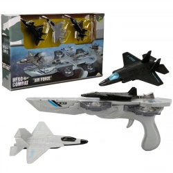 ASKER OYUN SET UÇAK TAŞIYICI FIRLATICI 8 PARÇA