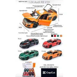 AUDI R8 1/24 IŞIKLI SESLİ