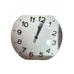 AYPŞ PLASTİK BOMBE CAMLI DUVAR SAATİ 25,50CM