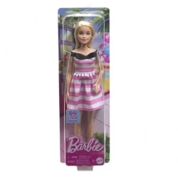 BARBIE 65.YIL ÖZEL PEMBE ELBİSELİ BEBEK DHL