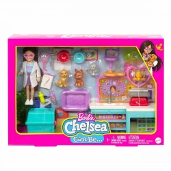 BARBIE CHELSEA MESLEKLERİ ÖĞRENİYOR VETERİNER DHL