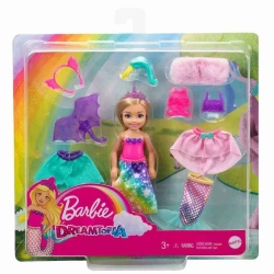 BARBIE DREAMTOPIA CHELSE VE KOSTÜMLERİ OYUN SETİ