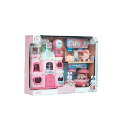 BAY DREAMY MİNİ TAVŞAN- MİNİ KALE OYUN SETİ