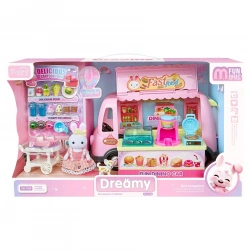 BAY DREAMY MİNİ TAVŞAN TATLI KARAVANI OYUN SETİ