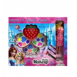 BEBEKLİ ÇİLEK ÜÇLÜ MAKYAJ SETİ