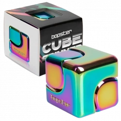 BOPSTER FIDGET CUBE SPINNER MULTICOLOURED