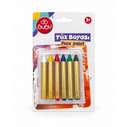 BUBU YÜZ BOYASI 6 RENK