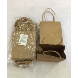 ÇANTA KRAFT BÜKÜM SAPLI 12*15 12Lİ