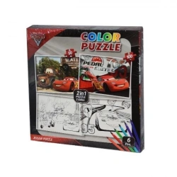 CARS/FROZEN BOYAMALI PUZZLE