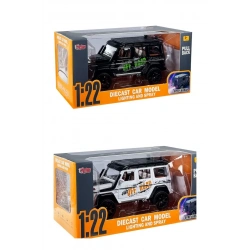 ÇEK BIRAK 1:22 SESLİ VE IŞIKLI BUHAR ÇIKARTAN JEEP