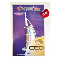 CEO 3D AHŞAP PUZZLE BURJ-AL-ARABA
