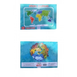 DÜNYA HARİTASI PUZZLE