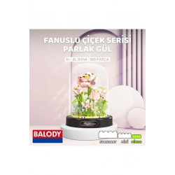 FANUSLU ÇİÇEK SERİSİ GÜL BLOKLAR 365 PARÇA