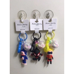 FİGÜRLÜ TÜYLÜ ANAHTARLIK