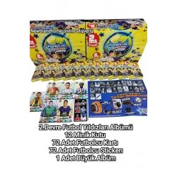 FUTBOLUN YILDIZLARI 6 KART + 6 STICKER