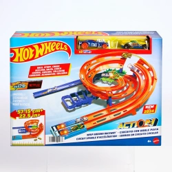 HOT WHEELS İKİLİ YARIŞ VE AKROBASİ PİSTİ DHL